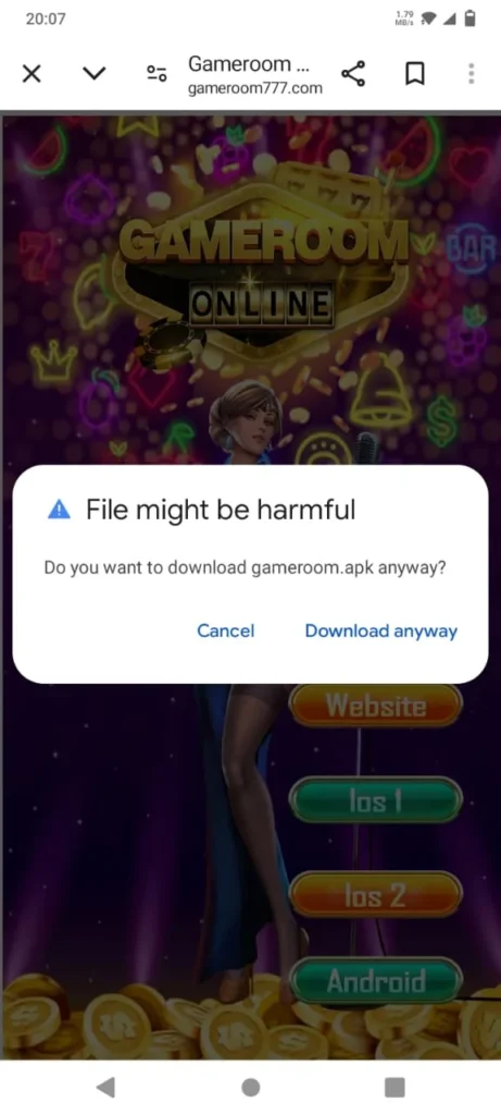 gameroom777 download apk 