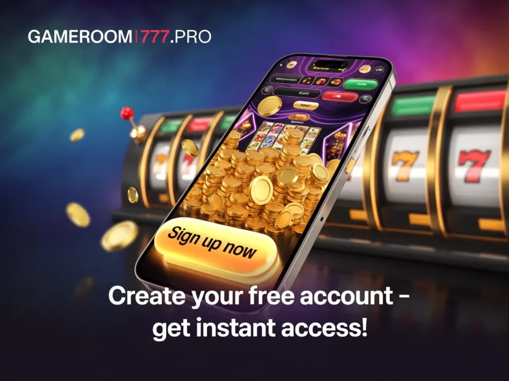 gameroom777 signup 