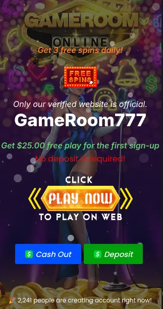 Deposit and Withdraw Money in GameRoom777