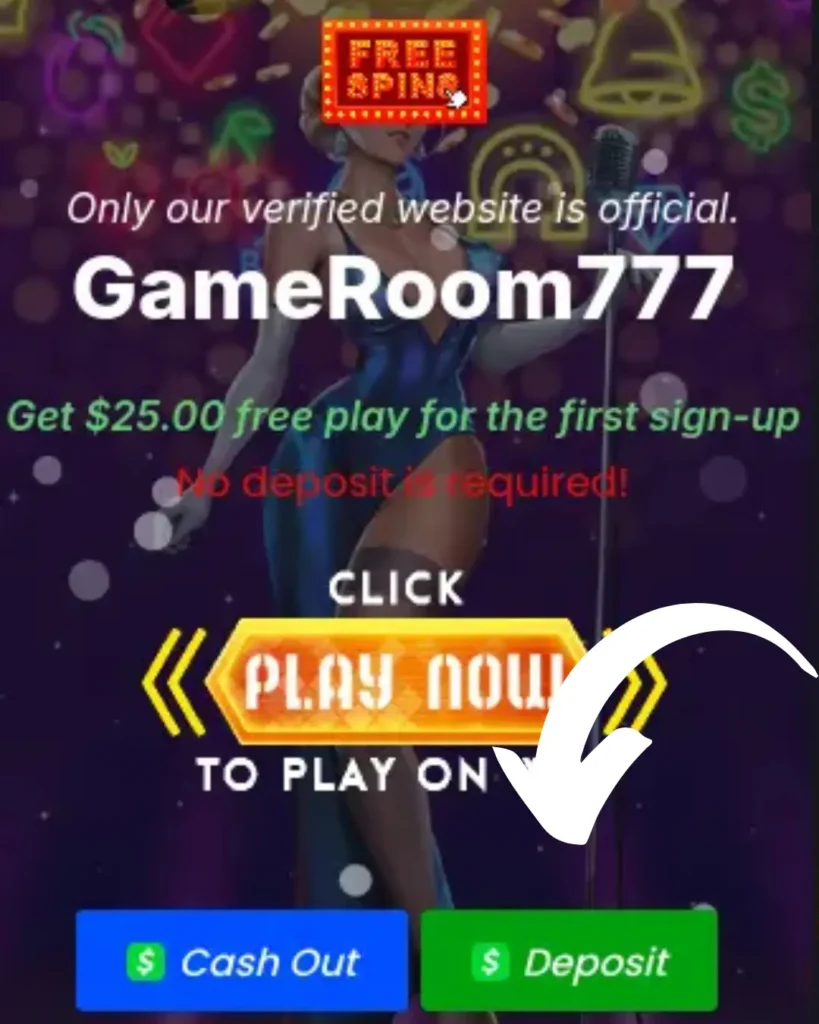 gameroom777 deposit  guide 